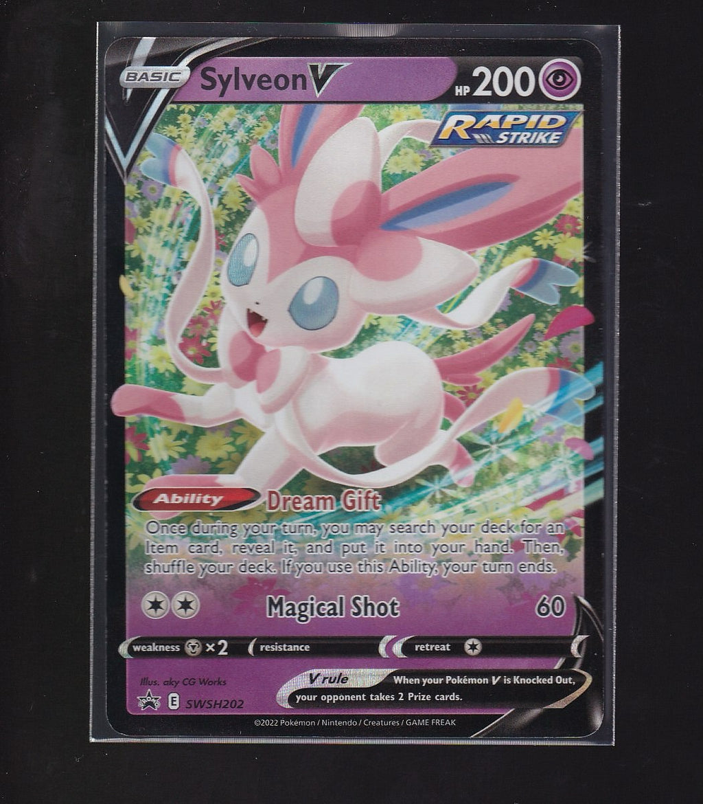 SWSH: Sword & Shield Promo Cards #SWSH202 Sylveon V