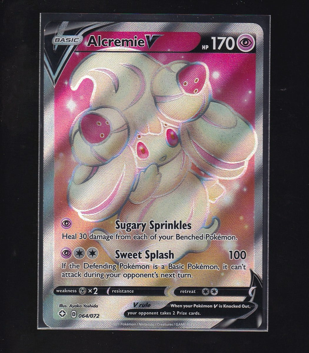 Shining Fates #064/072 Alcremie V (Full Art)