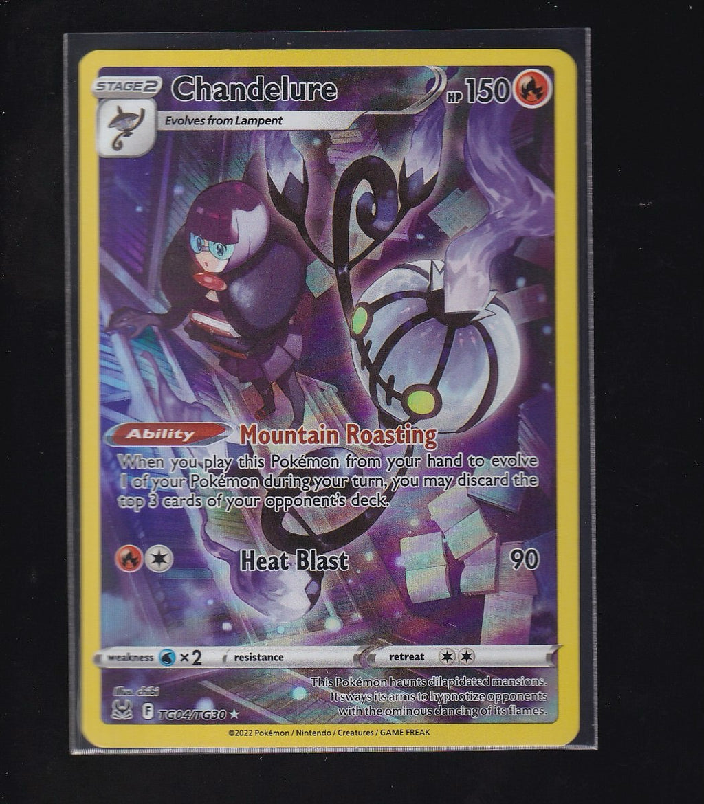 SWSH11: Lost Origin Trainer Gallery #TG04/TG30 Chandelure