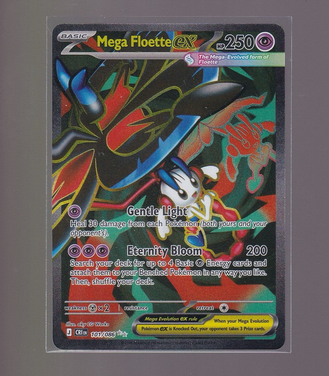 ME04: Chaos Rising #101/086 Mega Floette ex