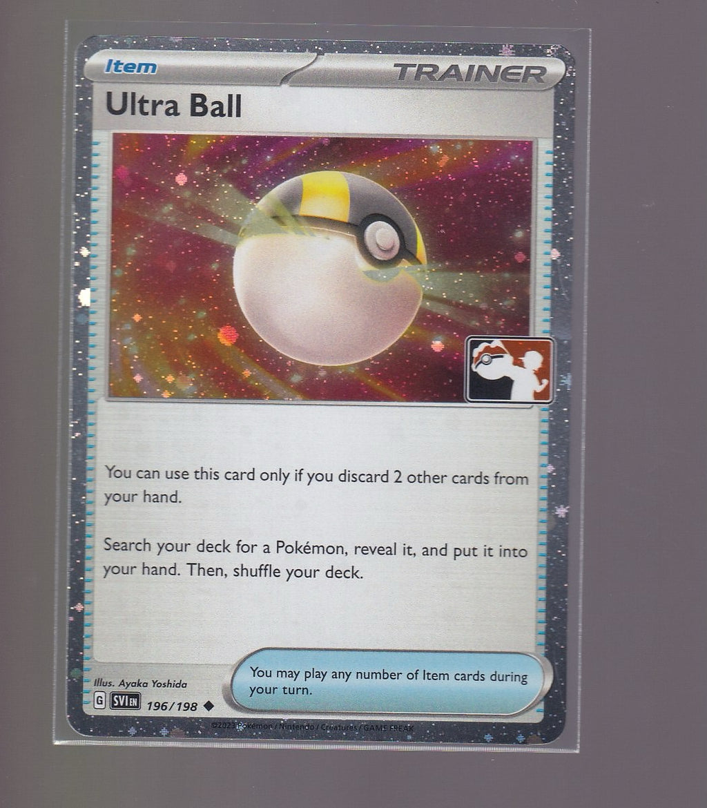 Prize Pack Series Cards #196/198 Ultra Ball