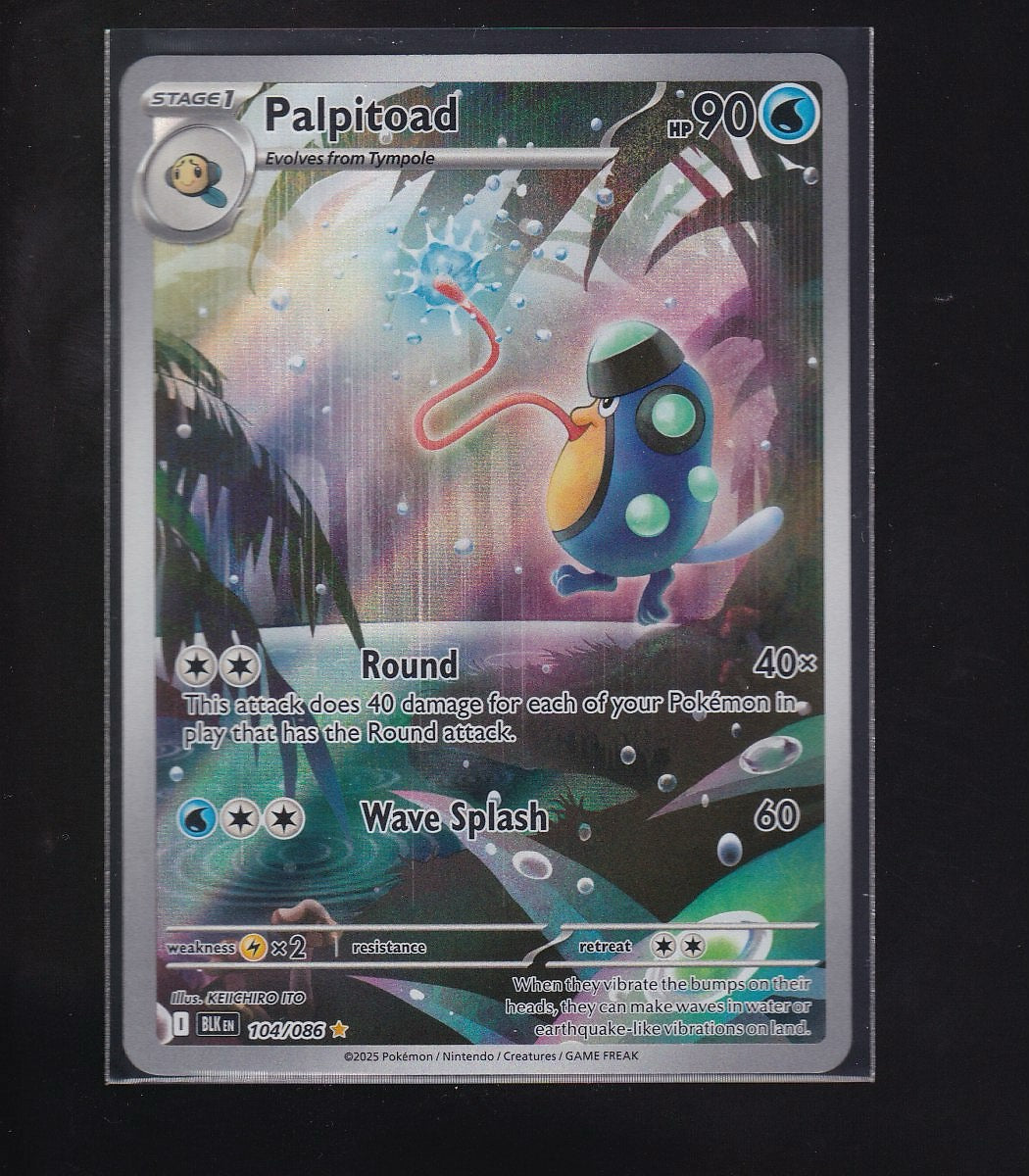SV: Black Bolt #104/086 Palpitoad
