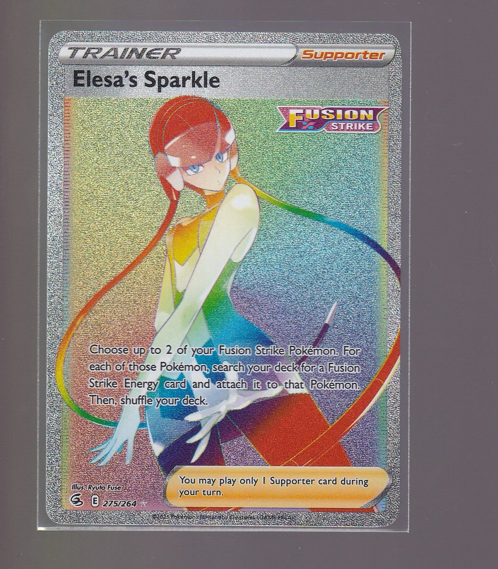 SWSH08: Fusion Strike #275/264 Elesa's Sparkle (Secret)