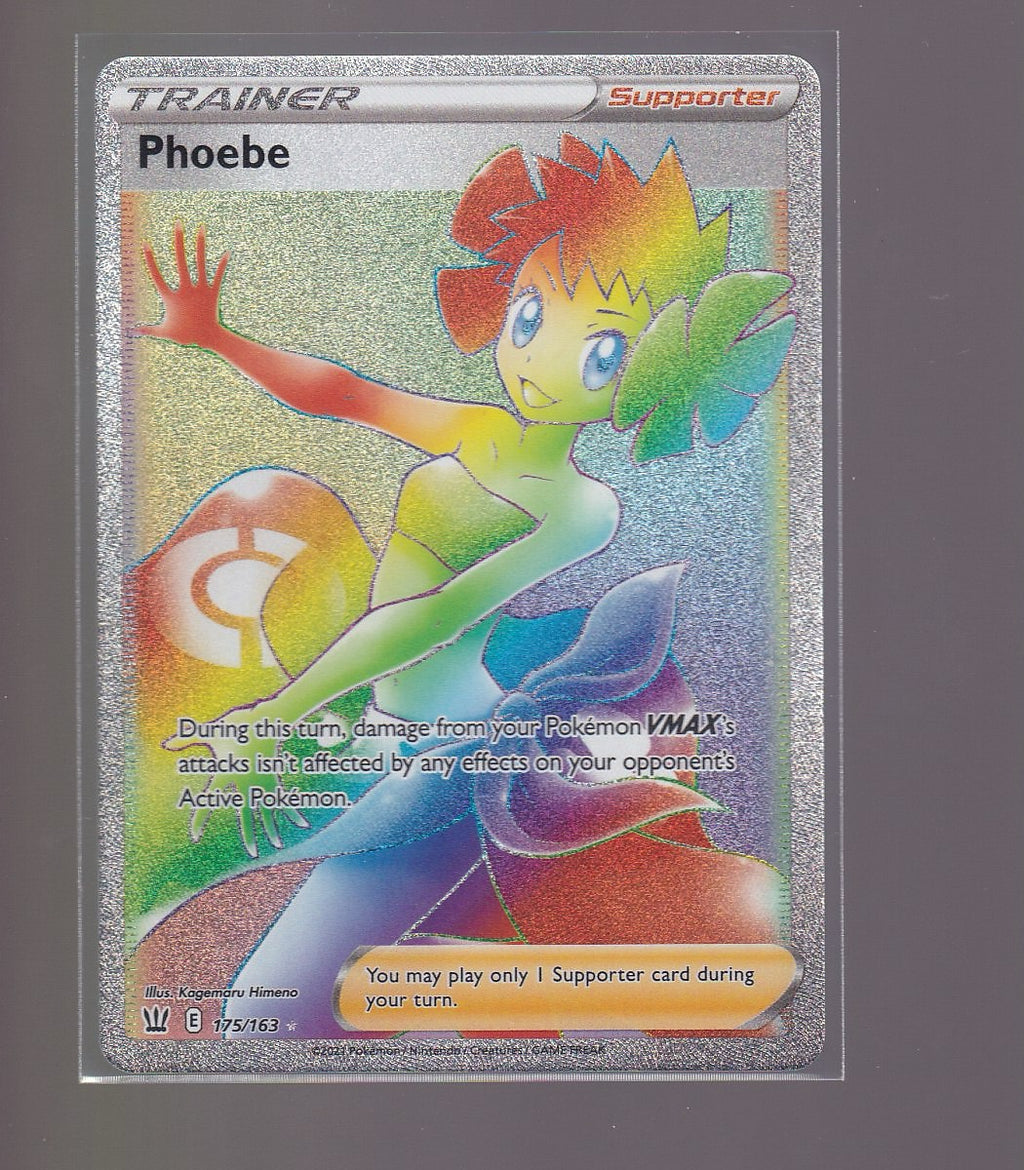 SWSH05: Battle Styles #175/163 Phoebe (Secret)