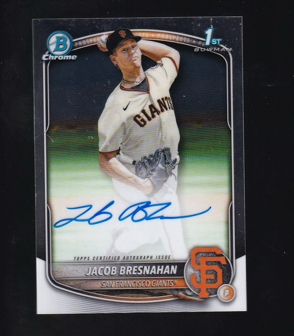2025 Bowman #CPA-JBR Jacob Bresnahan Chrome Prospect Autographs