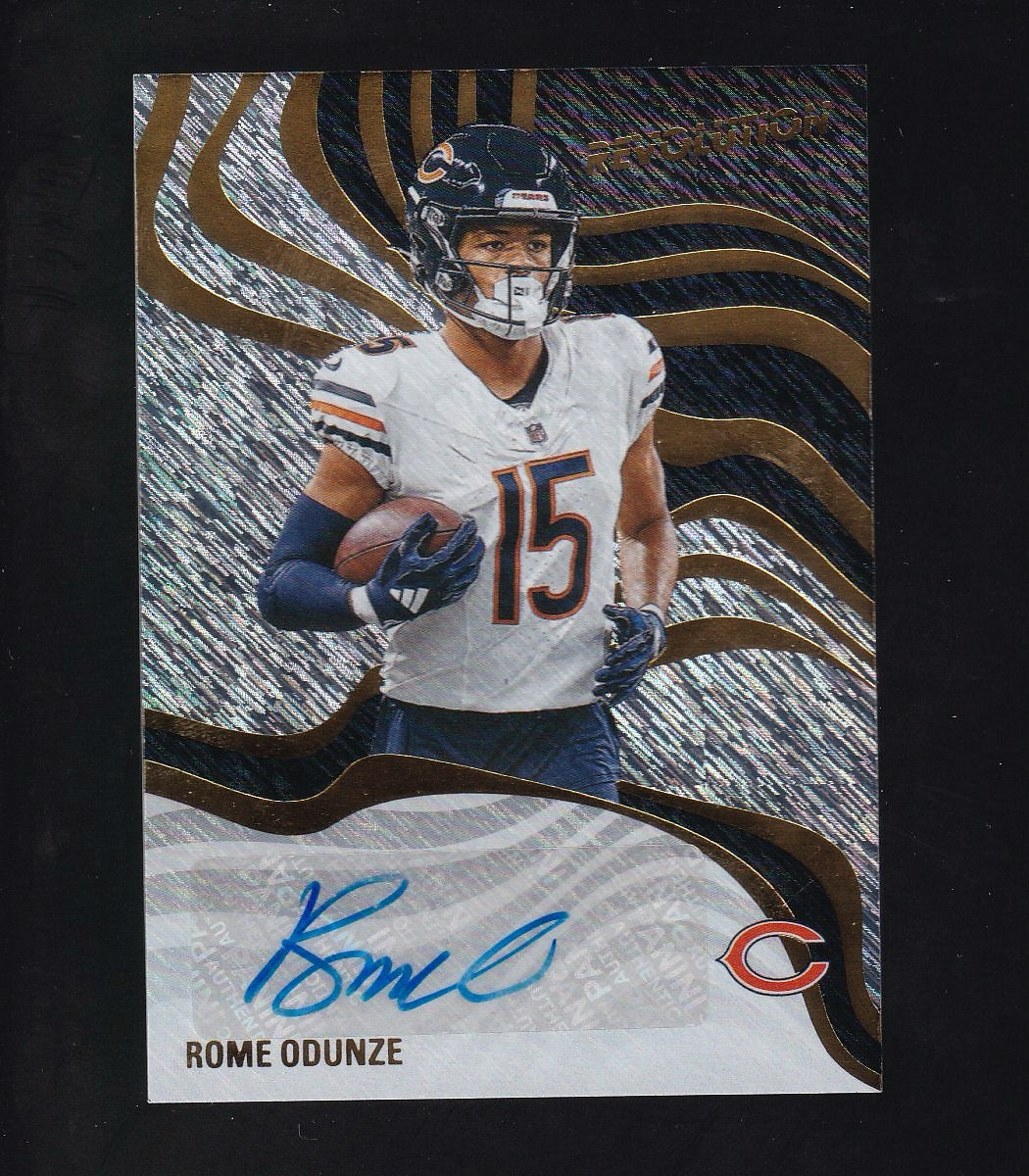 2025 Panini Revolution #RSA-ROE Rome Odunz Revolution Signatures Storm