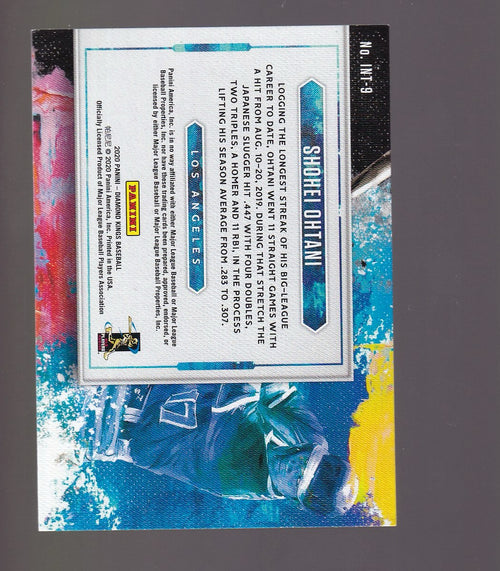2020 Panini Diamond Kings #INT-9 Shohei Ohtani In The Zone