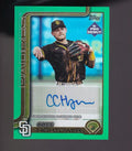 2025 Topps Pro Debut #PDC-75 Cobb Hightower Chrome Auto Green Refractors