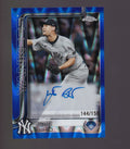 2025 Topps Chrome Update #AC-BI Jake Bird Autographs Blue RayWave Refractors
