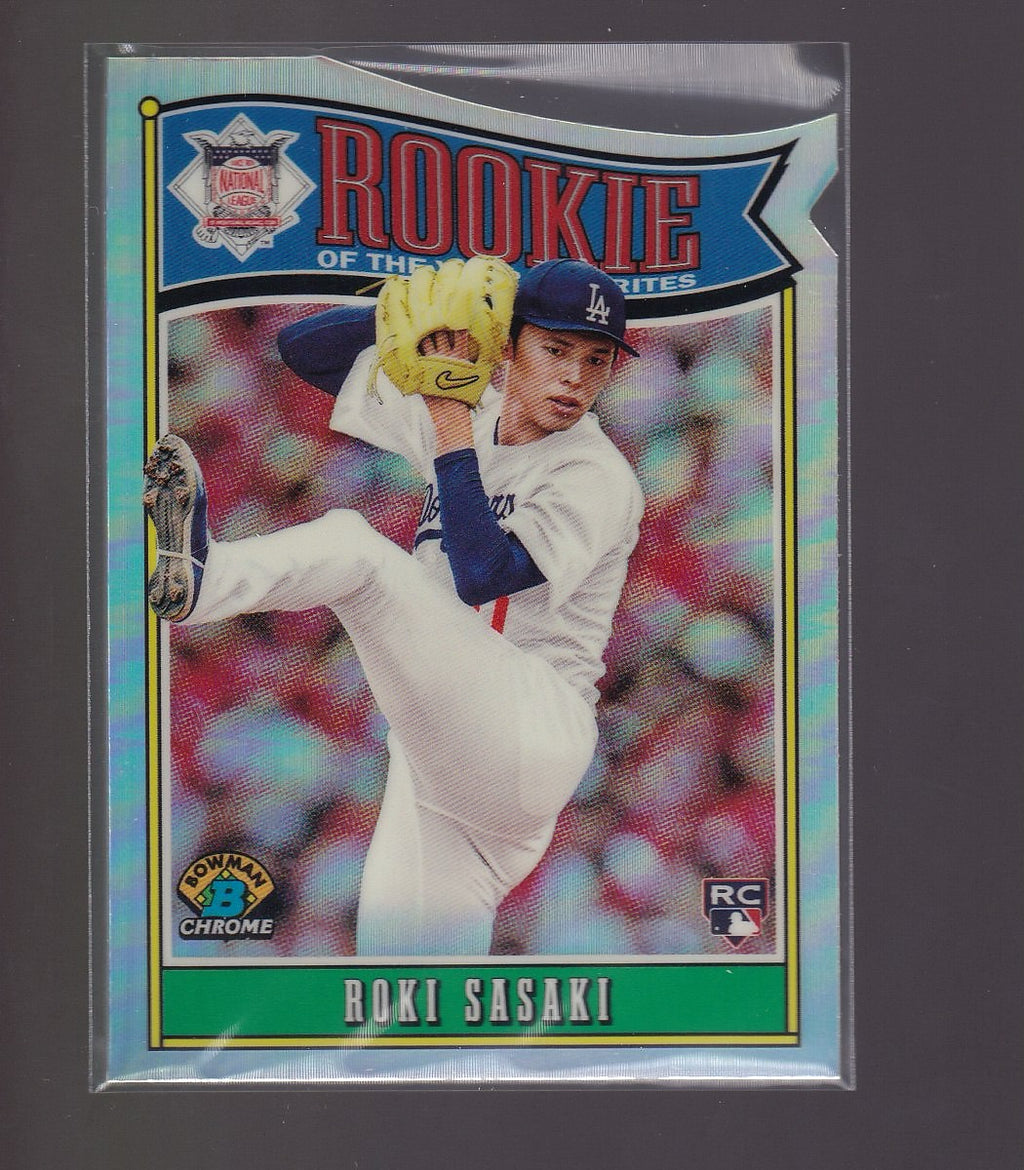 2025 Bowman #ROY-10 Roki Sasaki Rookie of the Year Favorites