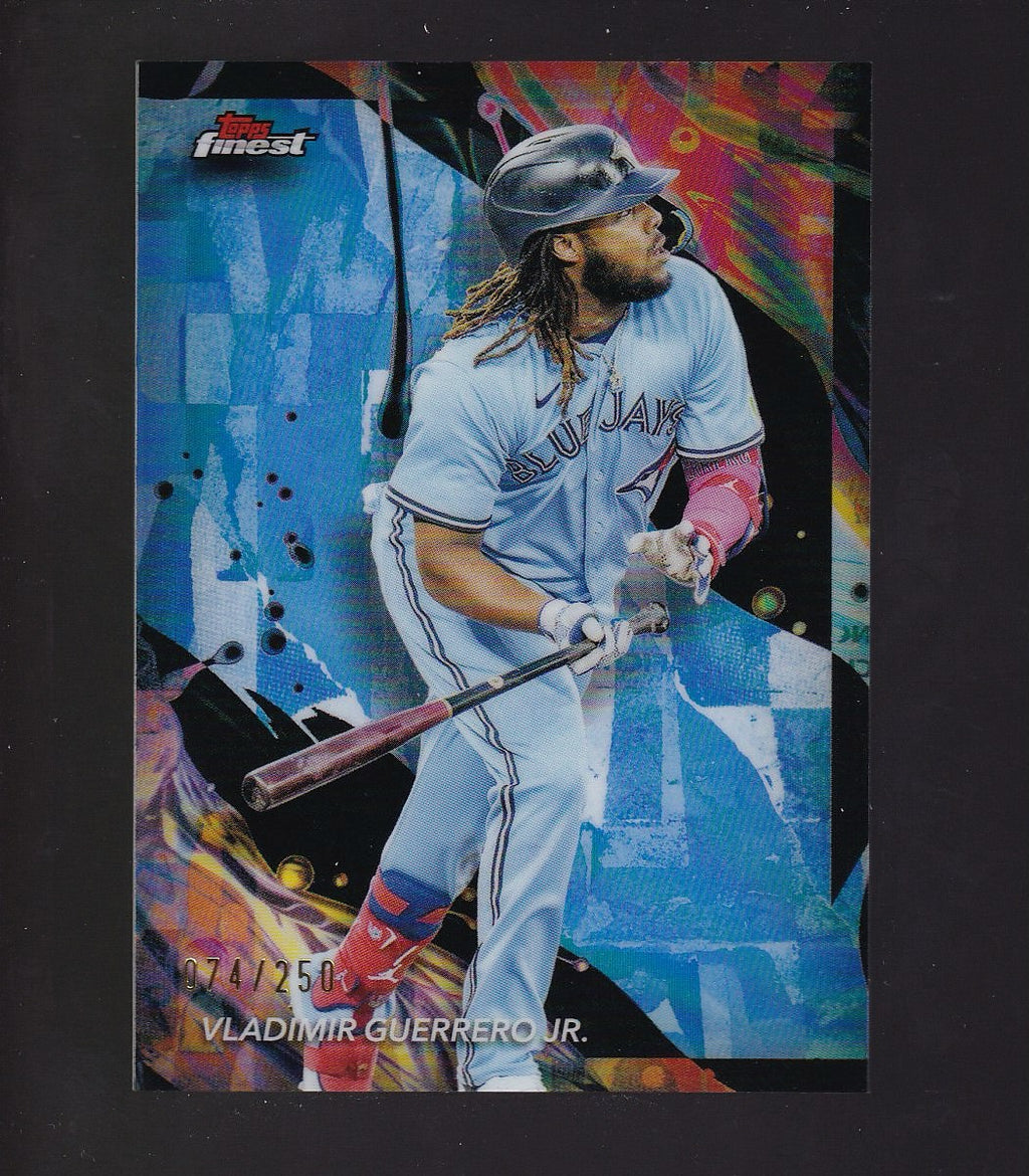 2024 Finest #158 Vladimir Guerrero Jr. Sky Blue Refractors #/250