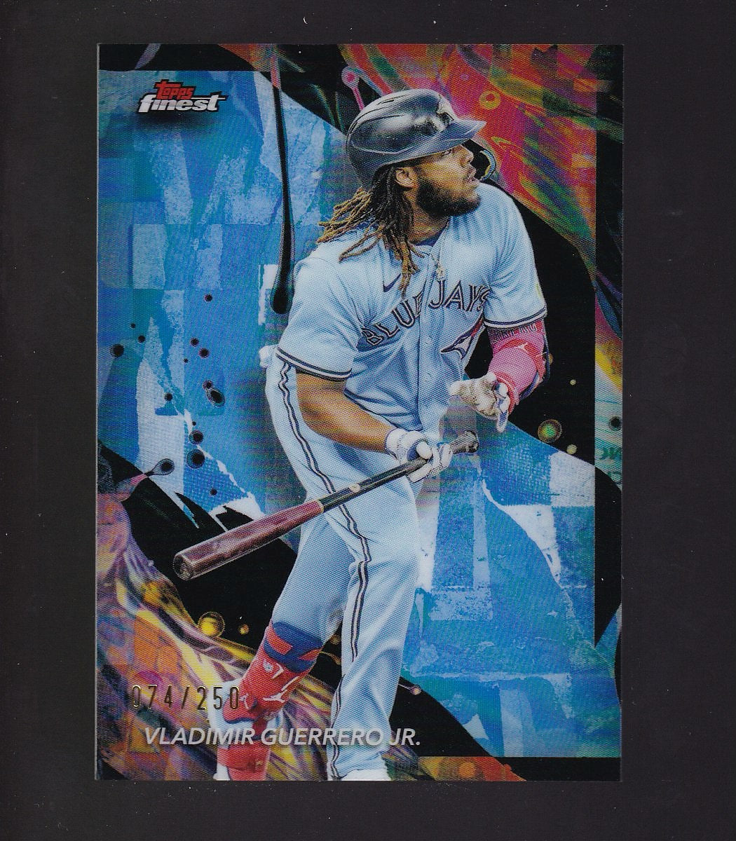 2024 Finest #158 Vladimir Guerrero Jr. Sky Blue Refractors #/250