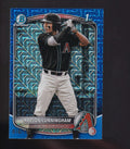 2025 Bowman Draft #BDC-84 Kayson Cunningham Chrome Blue Mojo Refractor #/150