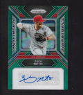 2024 Panini Prizm #SS-ZN Zach Neto Sensational Signatures Green Prizms