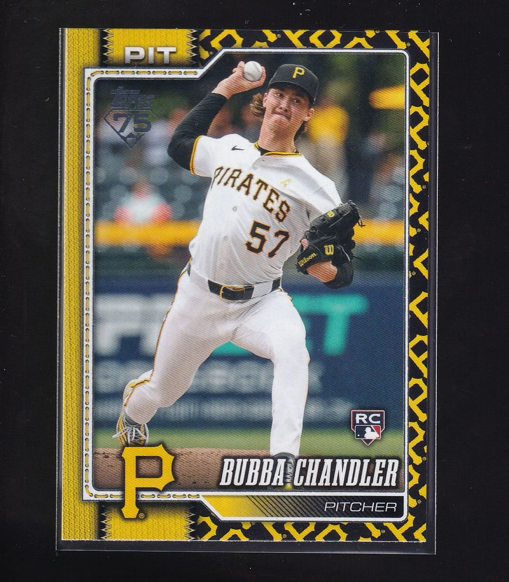 2026 Topps #283 Bubba Chandler Team Color Border