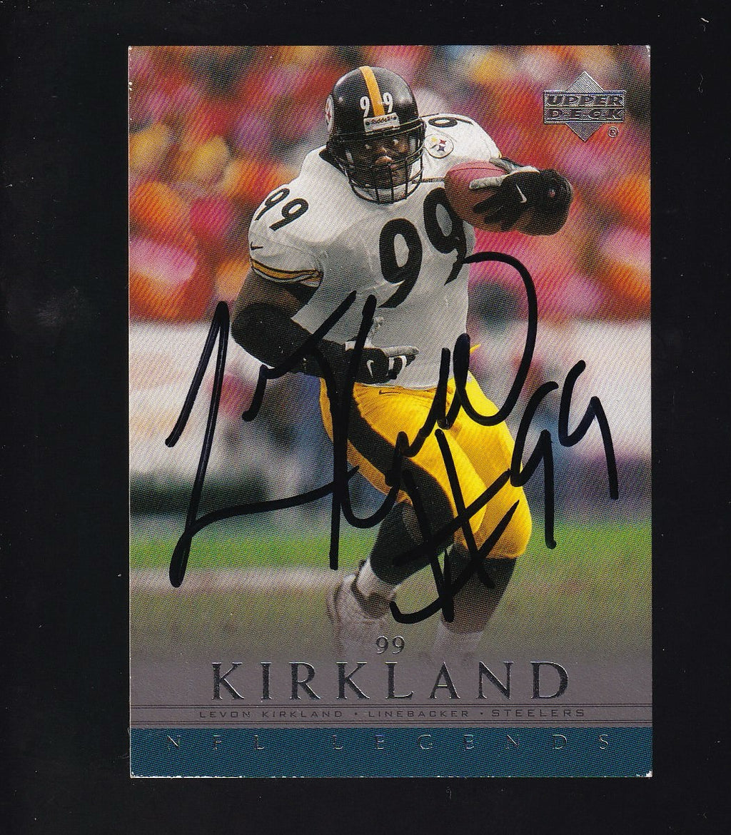 2000 Upper Deck Legends #60 Levon Kirkland Autograph