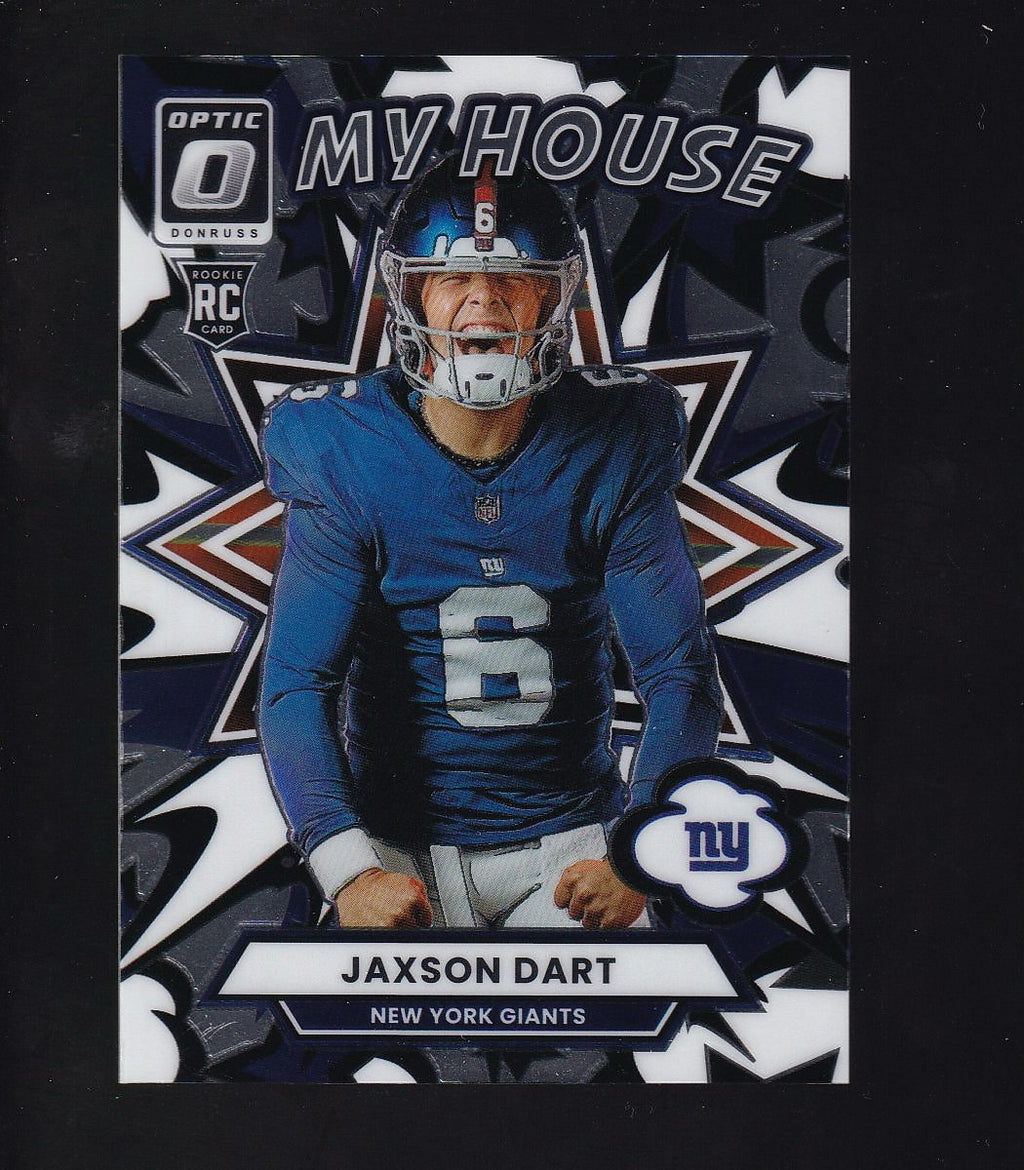 2025 Donruss Optic #2 Jaxson Dart My House