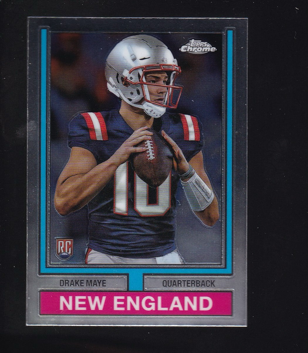 2024 Topps Chrome #74TF-3 Drake Maye 1974 Topps Football