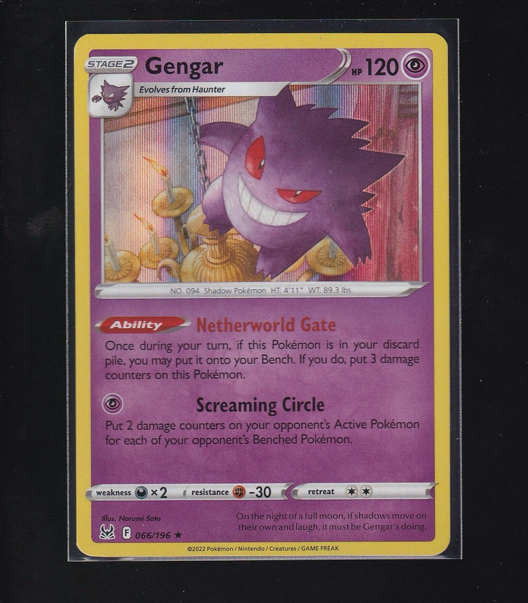 SWSH11: Lost Origin #066/196 Gengar