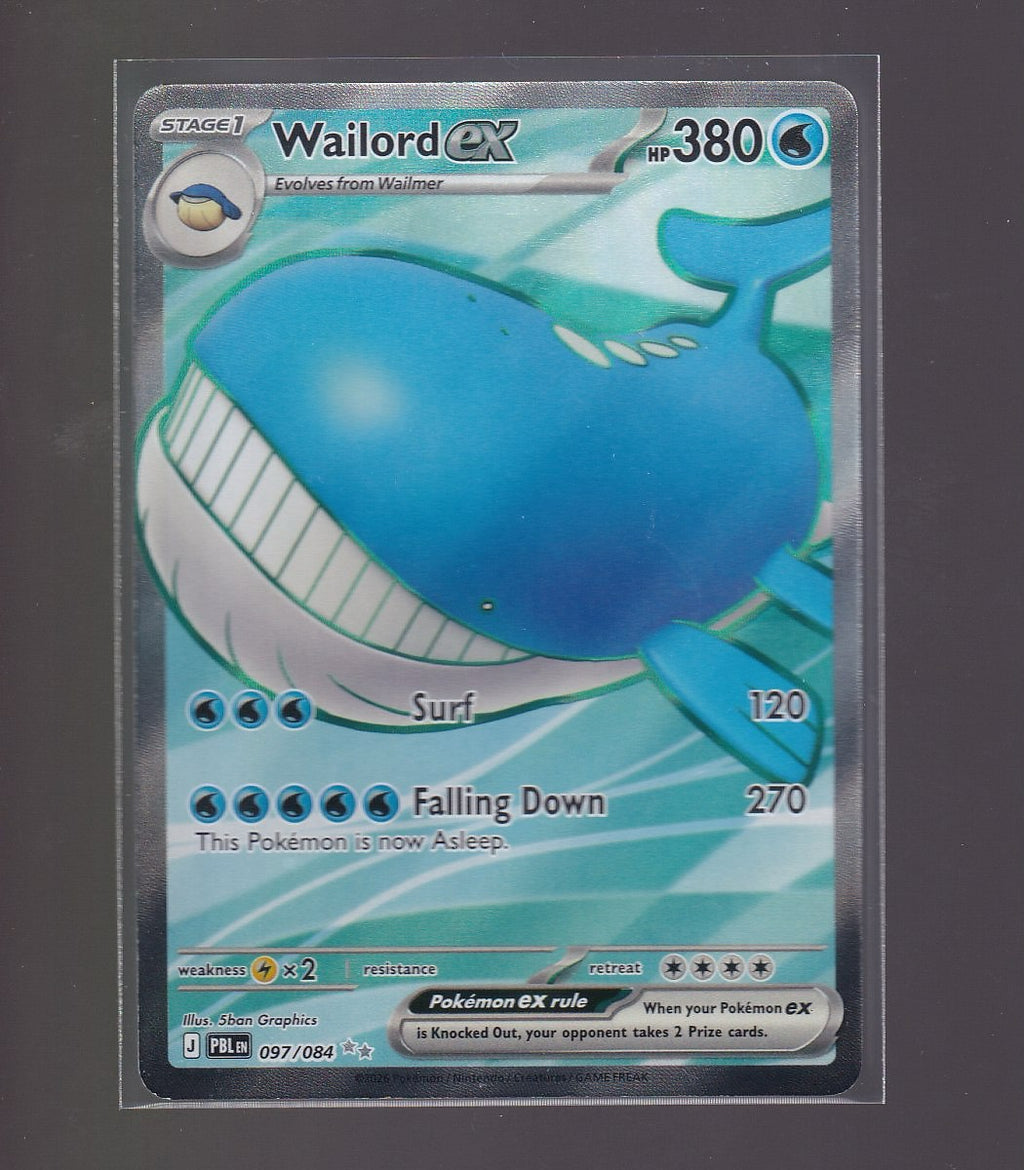ME05: Pitch Black #097/084 Wailord ex