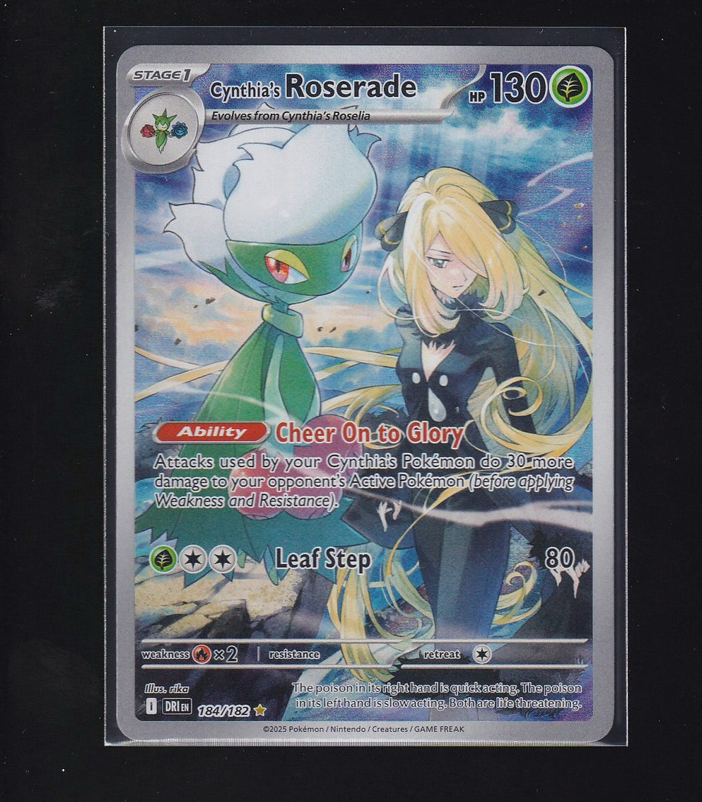 SV10: Destined Rivals #184/182 Cynthia's Roserade