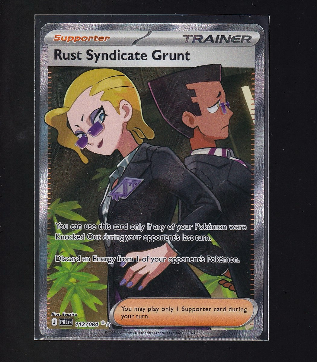 ME05: Pitch Black #112/084 Rust Syndicate Grunt
