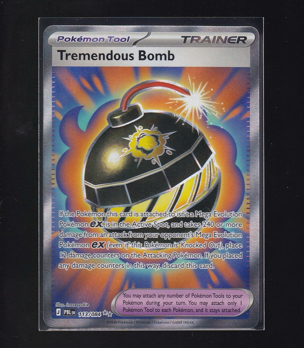 ME05: Pitch Black #113/084 Tremendous Bomb