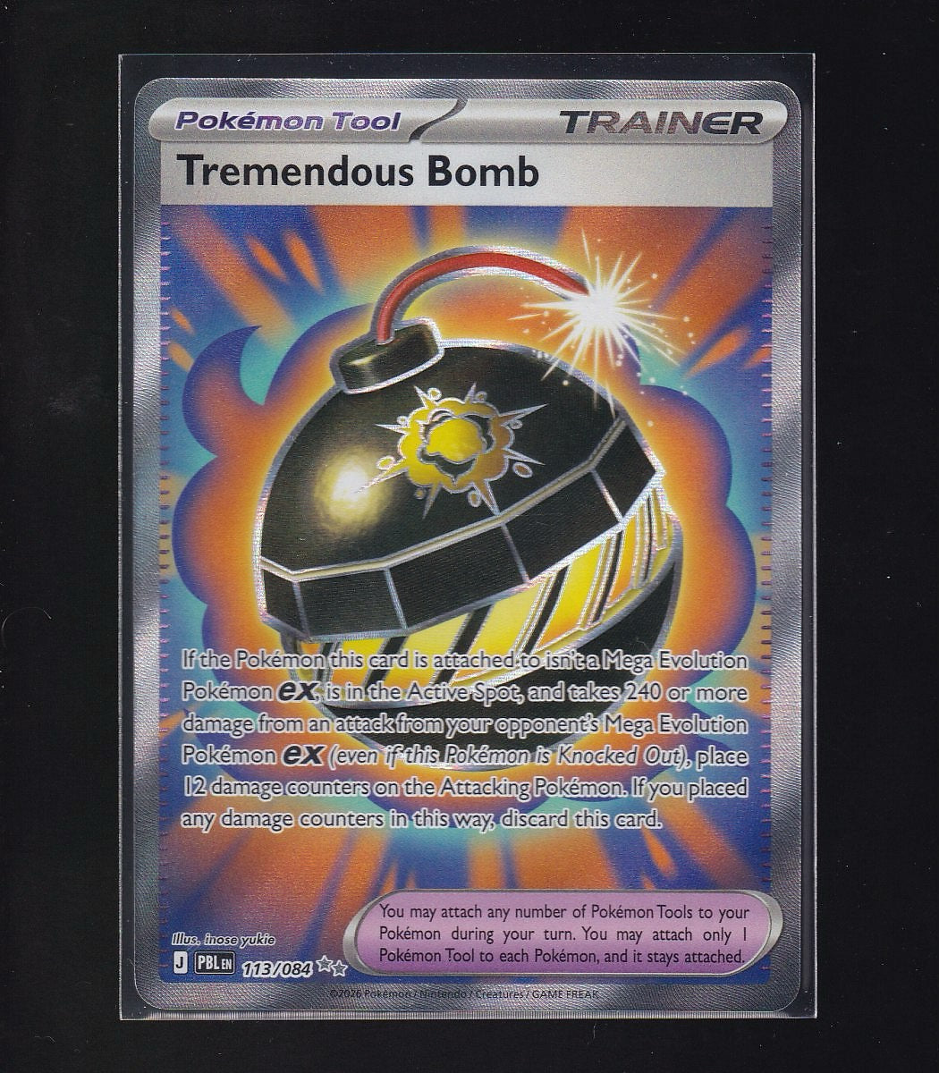 ME05: Pitch Black #113/084 Tremendous Bomb