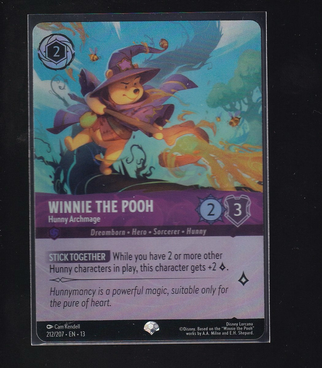 Attack of the Vine! #212/207 Winnie the Pooh: Hunny Archmage-Epic