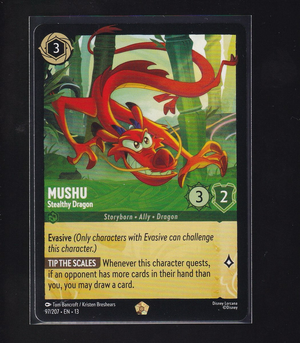 Attack of the Vine! #97/204 Mushu-Legendary-Regular
