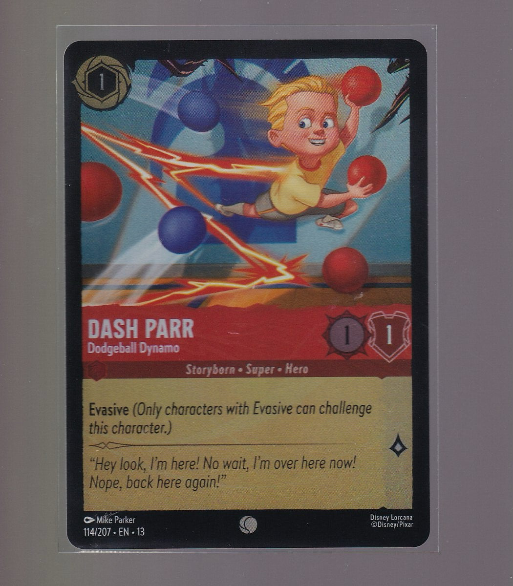 Attack of the Vine! #114/204 Dash Parr-Cold Foil