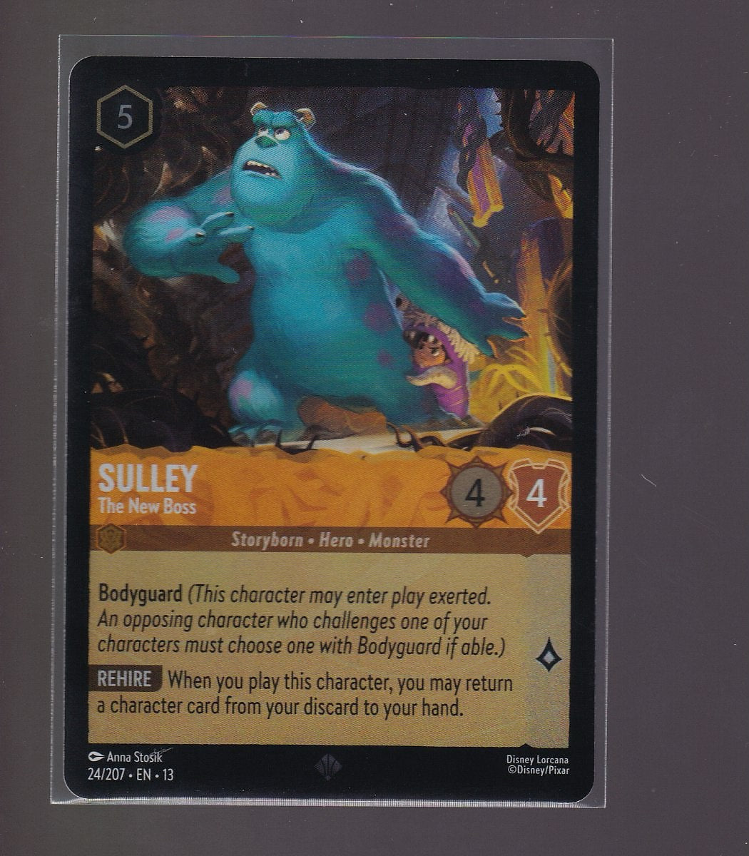 Attack of the Vine! #24/207 Sulley-Cold Foil-Super Rare