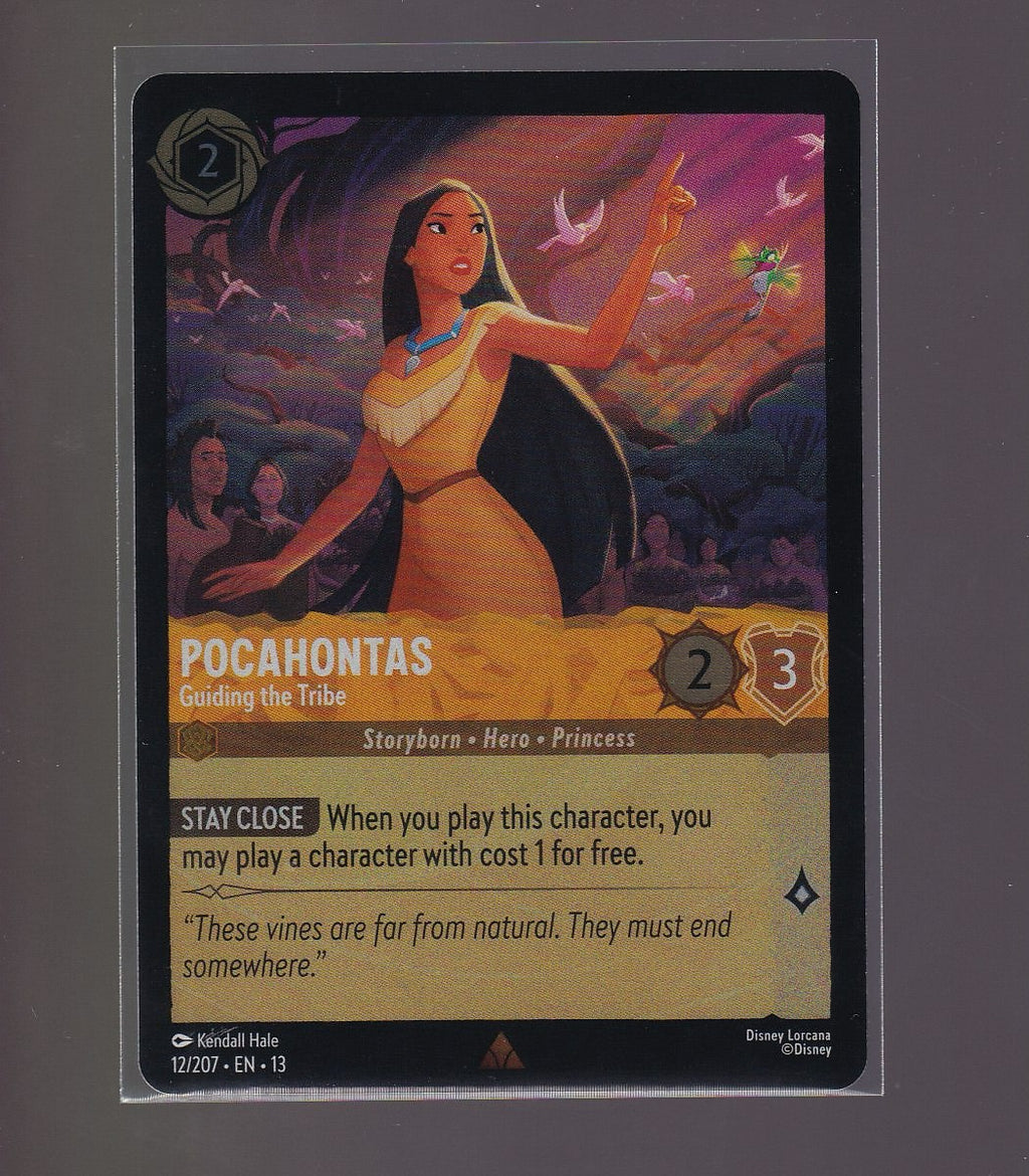 Attack of the Vine! #12/204 Pocahontas-Cold Foil-Rare