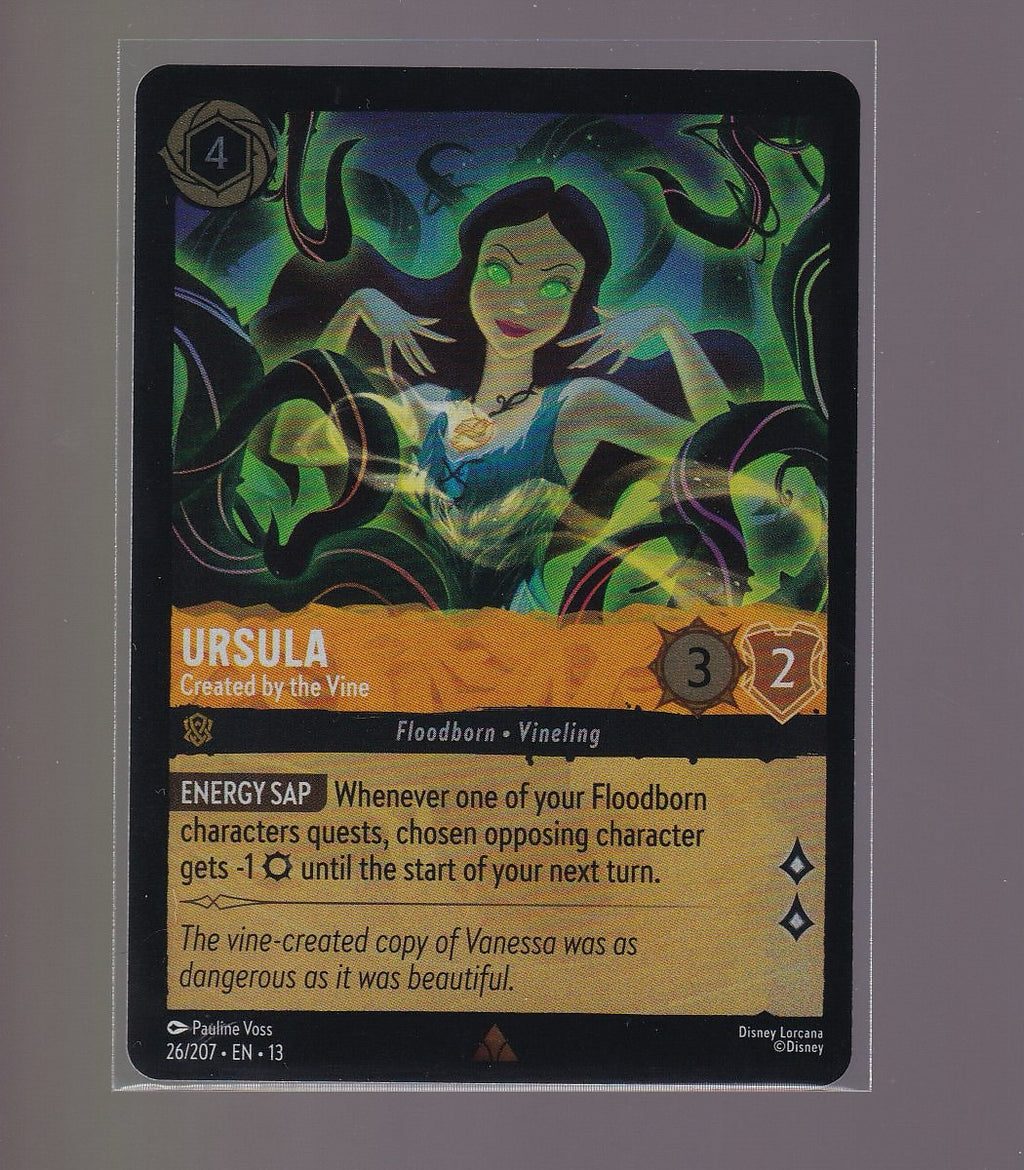 Attack of the Vine! #26/204 Ursula-Cold Foil-Rare