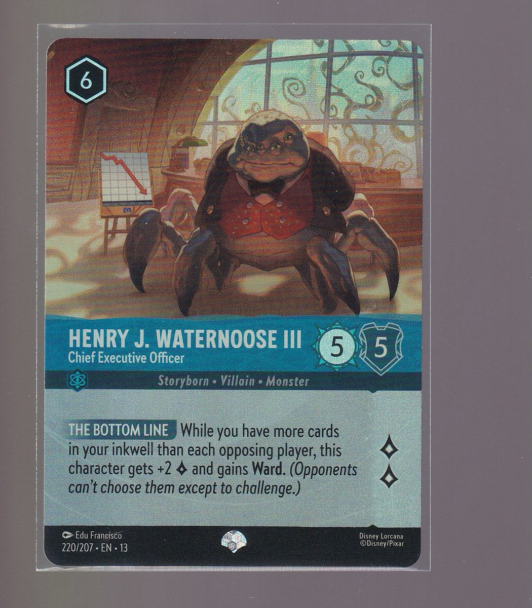Attack of the Vine! #163/204 Henry J. Waternoose III-Epic