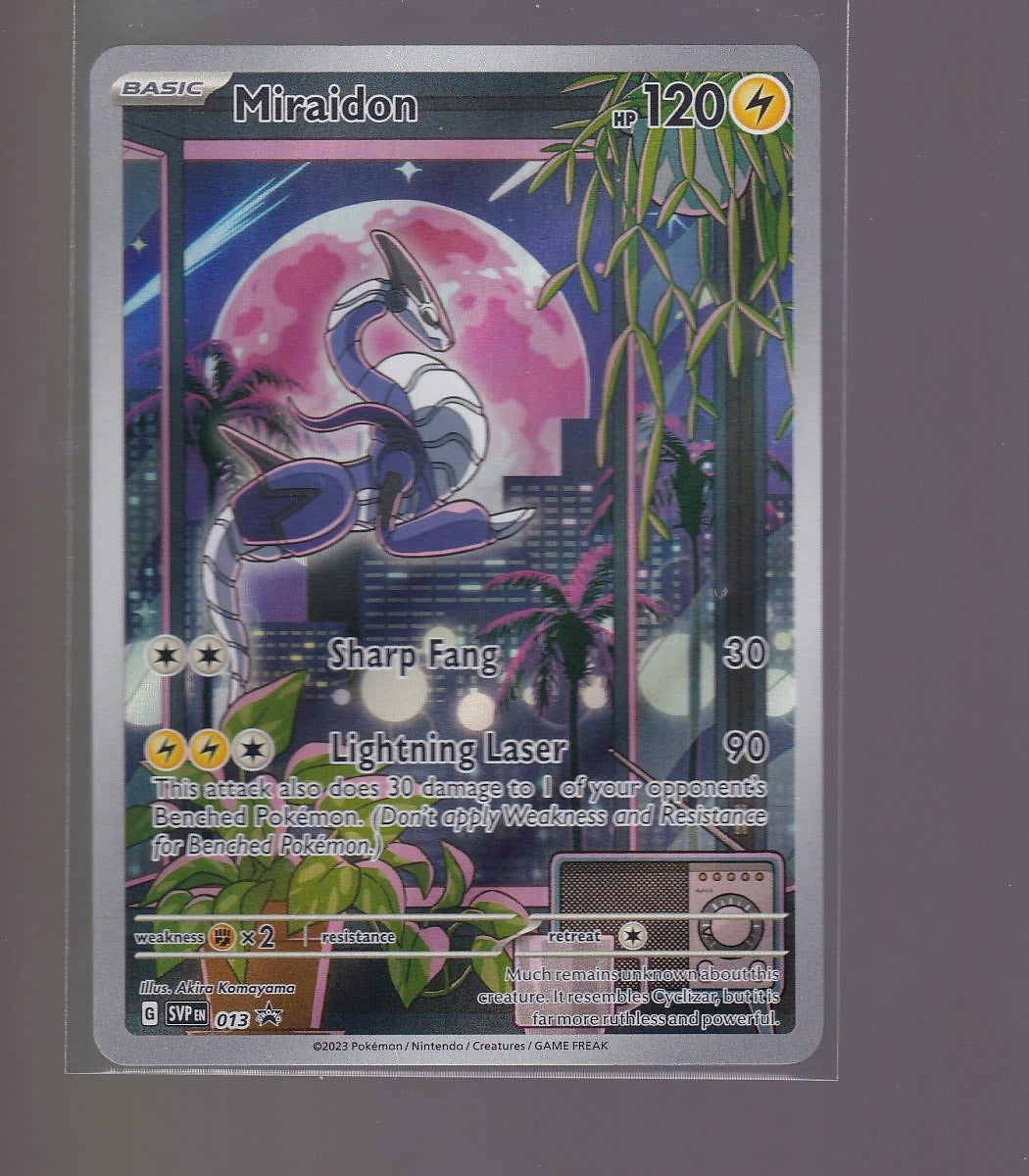 SV: Scarlet & Violet Promo Cards #013 Miraidon