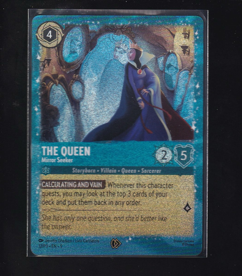 Disney Lorcana Promo Cards-Fabled #12/P3 The Queen