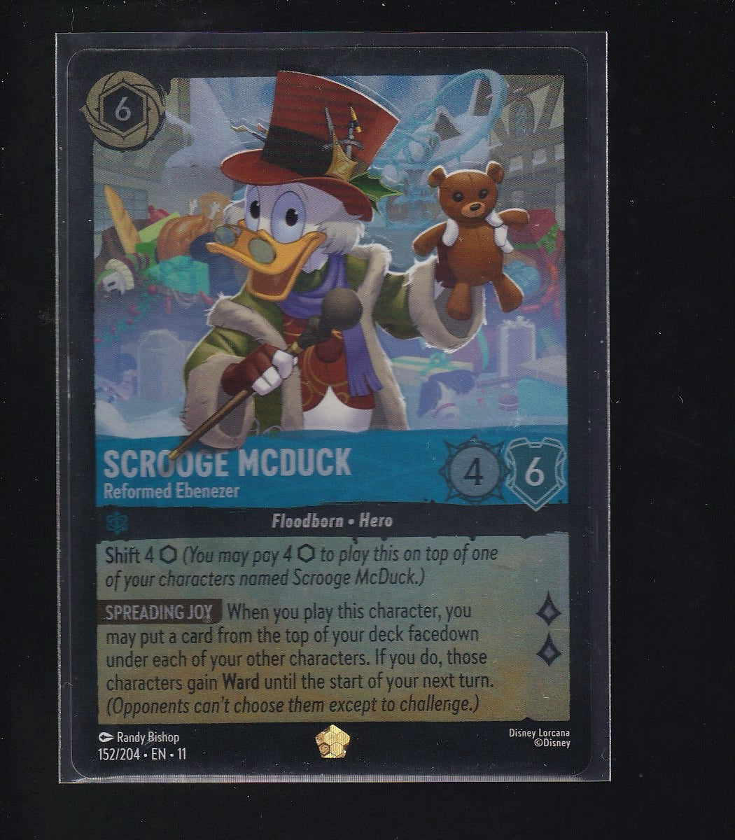 Winterspell #152/204 Scrooge McDuck-Legendary-Cold Foil