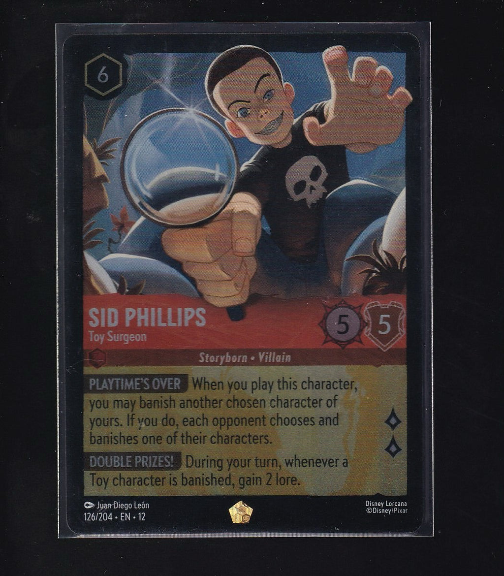Wilds Unknown #126/204 Sid Phillips-Legendary-Cold Foil