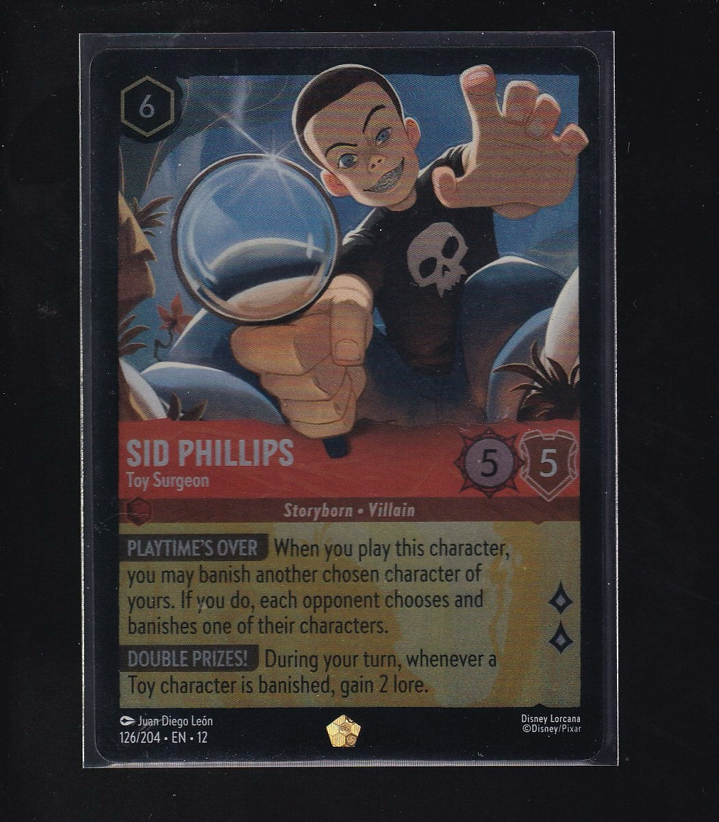 Wilds Unknown #126/204 Sid Phillips-Legendary-Cold Foil
