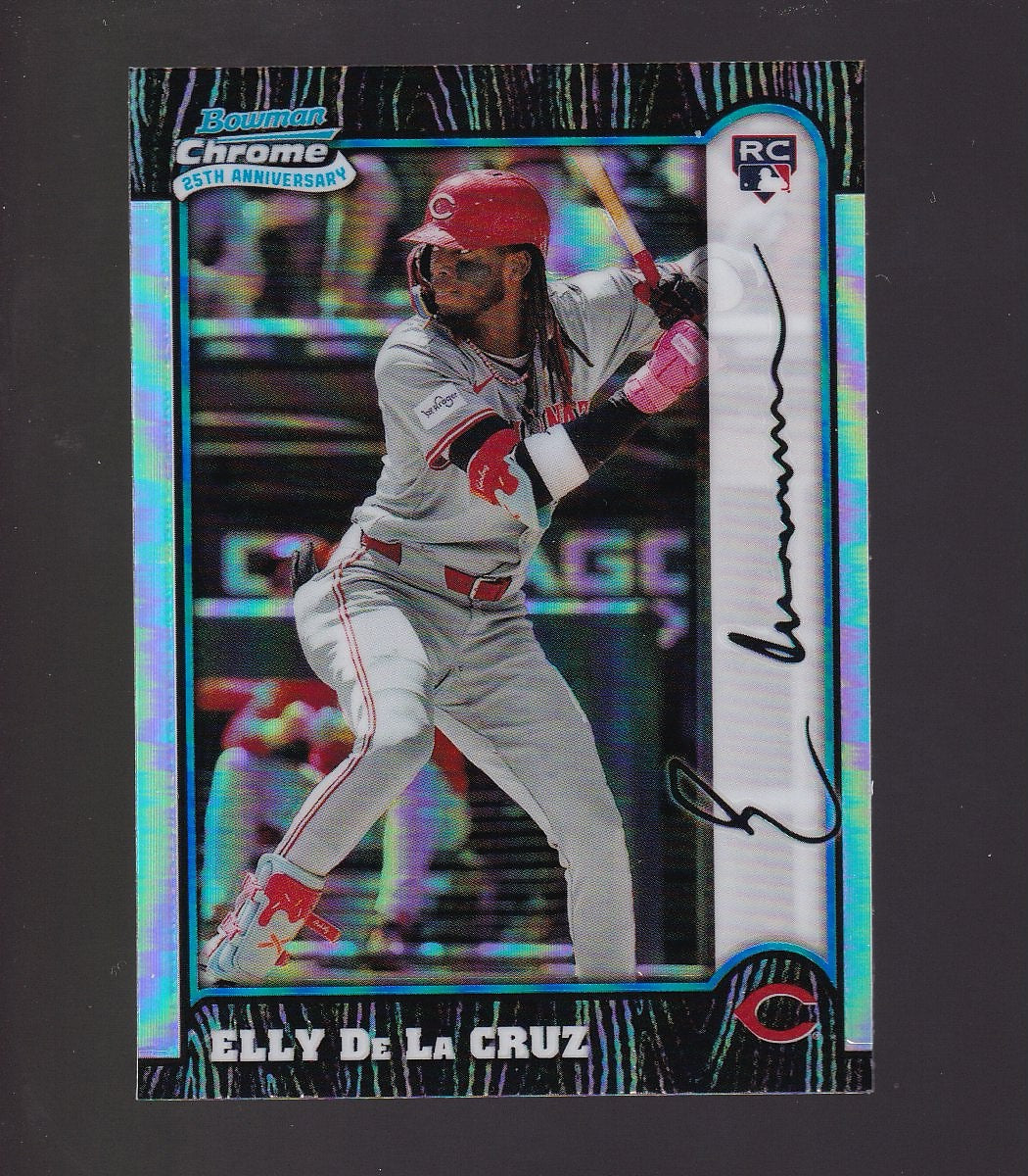 2024 Bowman Chrome #BC25-1 Elly De La Cruz 1999 Bowman Chrome 25th Anniversary