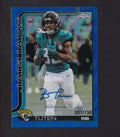2025 Topps Chrome #389 Bhayshul Tuten Blue Refractor-Autograph #/150
