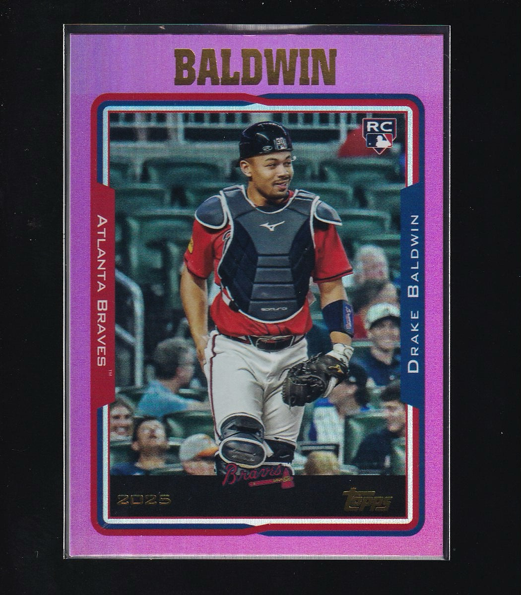 2025 Topps Archives #234 Drake Baldwin Pink Foilboard