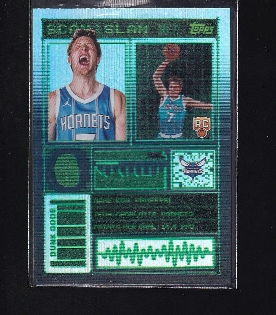 2025-26 Topps #SS-29 Kon Knueppel Scan and Slam
