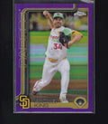 2025 Topps Chrome #35 Michael King Purple Refractors #/250