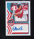 2025 Panini Stars & Stripes USA #NTS-EB Ethan Bass National Team Signatures Holo