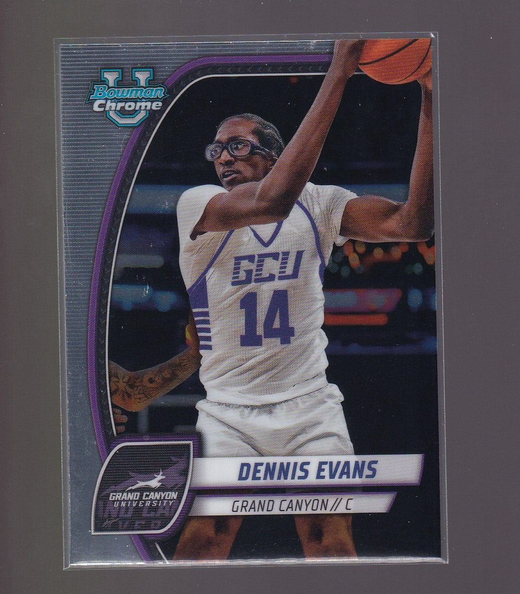 2024-25 Bowman University Chrome #89 Dennis Evans