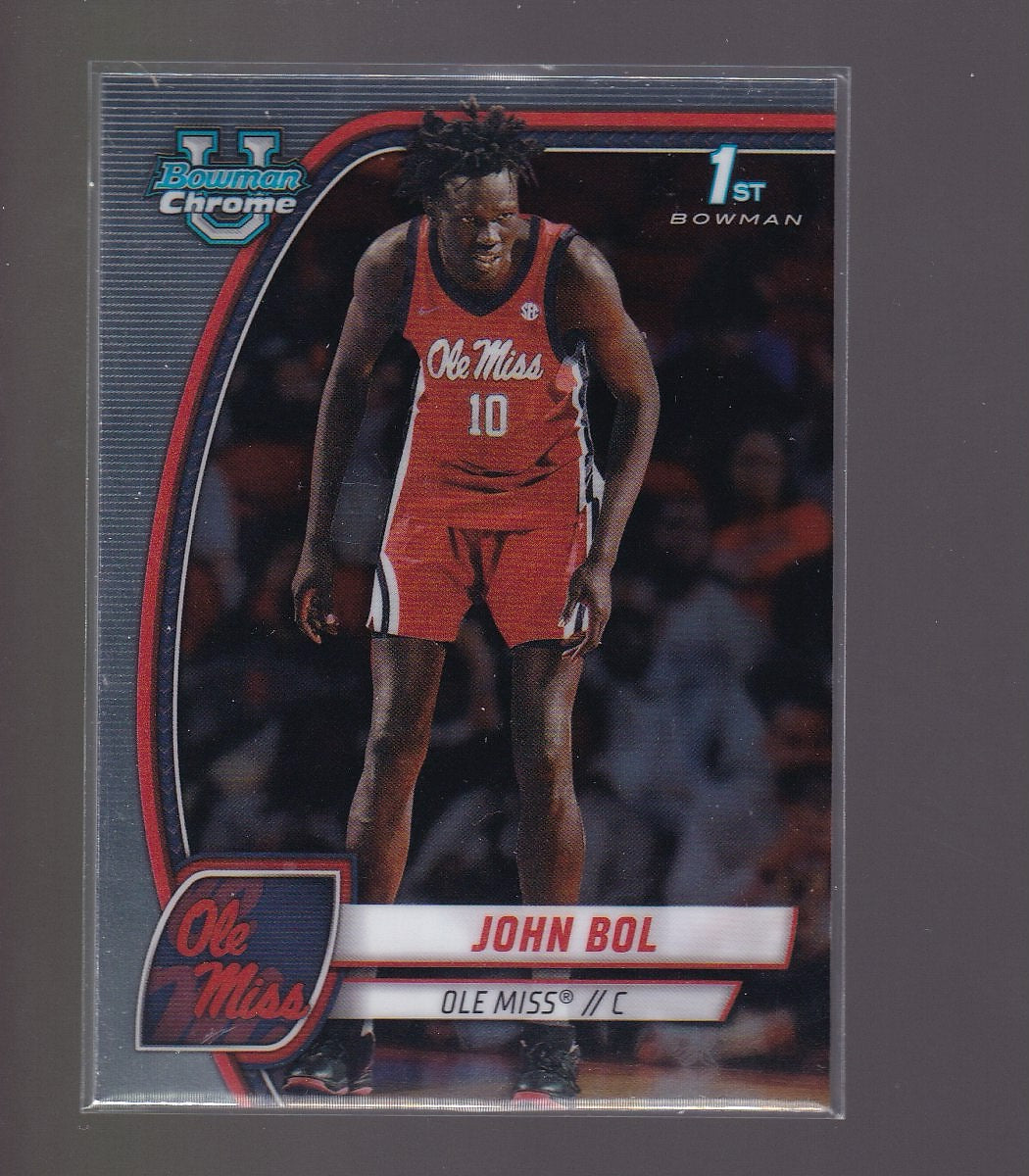2024-25 Bowman University Chrome #31 John Bol