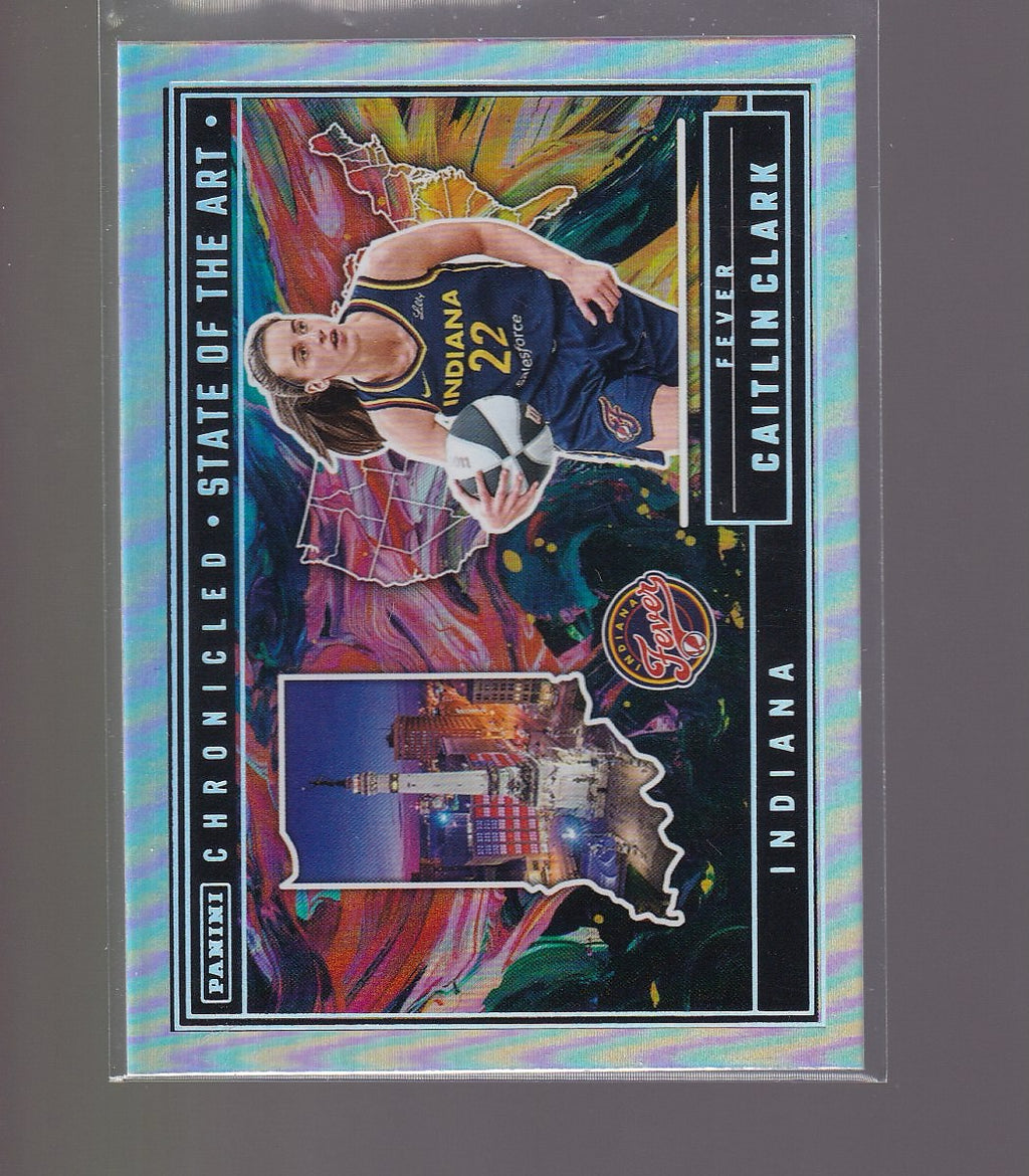 2025 Panini Caitlin Clark Chronicled #86 Caitlin Clark Holo