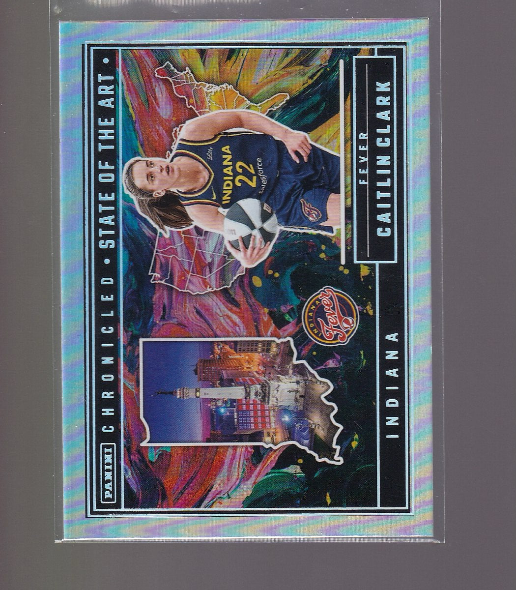 2025 Panini Caitlin Clark Chronicled #86 Caitlin Clark Holo